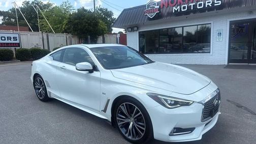 White 2017 INFINITI Q60 3.0T Premium