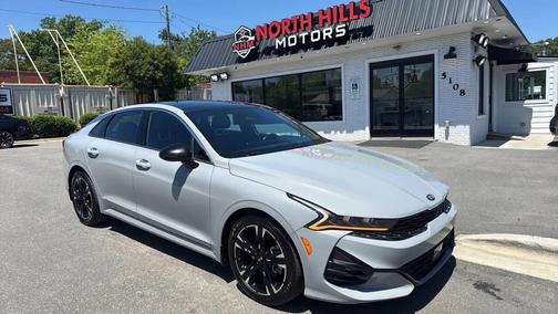 Wolf Gray 2021 Kia K5 GT-Line