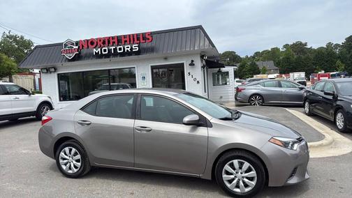 Gray 2015 Toyota Corolla L