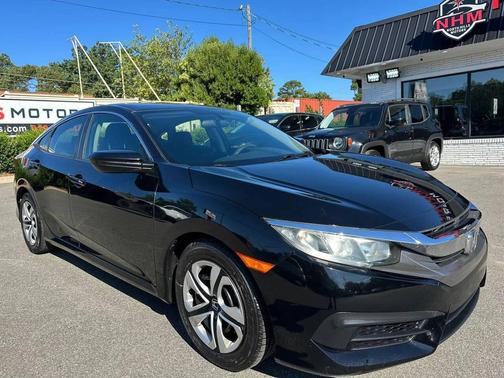 Crystal Black Pearl 2016 Honda Civic LX
