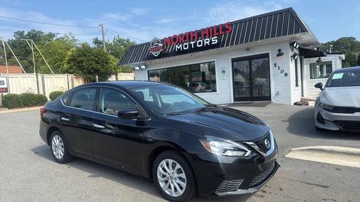 Black 2019 Nissan Sentra SV