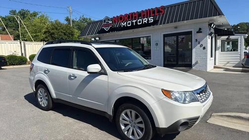 Satin White Pearl 2013 Subaru Forester 2.5X Premium