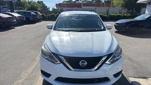 White 2019 Nissan Sentra SV