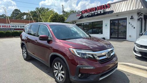 Burgundy 2019 Honda Pilot EX-L