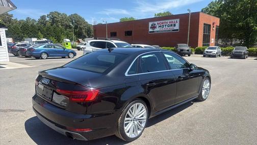 Black 2017 Audi A4 2.0T Prestige