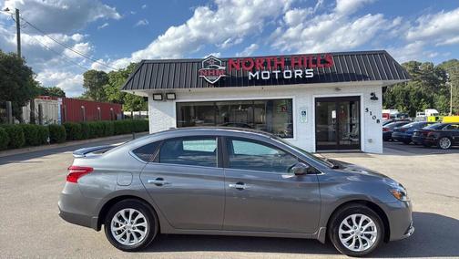 Gun Metallic 2019 Nissan Sentra SV