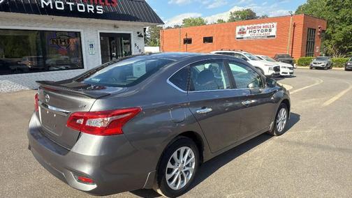 Gun Metallic 2019 Nissan Sentra SV