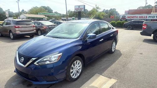 Deep Blue Pearl 2019 Nissan Sentra SV