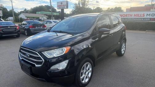 Shadow Black 2020 Ford EcoSport SE