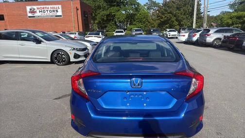 Blue 2018 Honda Civic LX