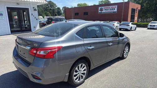 Gray 2018 Nissan Sentra SV