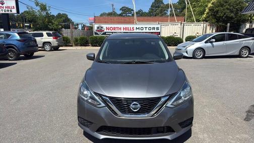 Gray 2018 Nissan Sentra SV