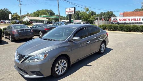 Gray 2018 Nissan Sentra SV