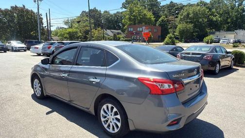 Gray 2018 Nissan Sentra SV