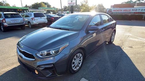Gravity Gray 2021 Kia Forte FE