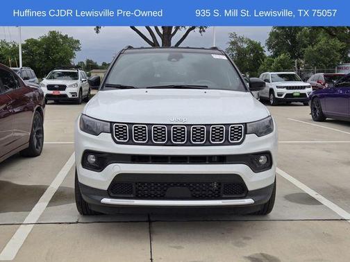 Bright White Clearcoat 2025 Jeep Compass Limited