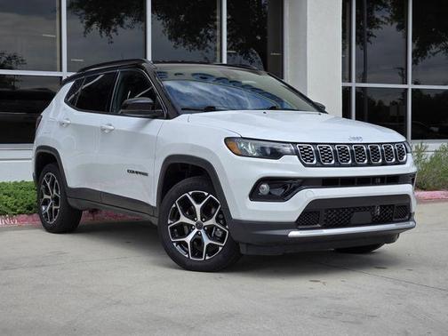 Bright White Clearcoat 2025 Jeep Compass Limited