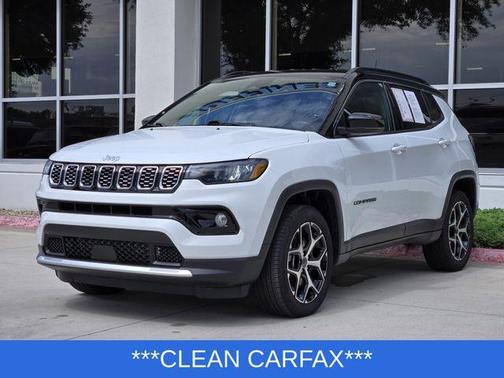 Bright White Clearcoat 2025 Jeep Compass Limited