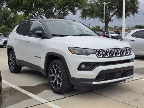 Bright White Clearcoat 2025 Jeep Compass Limited