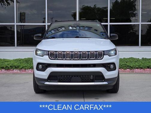 Bright White Clearcoat 2025 Jeep Compass Limited