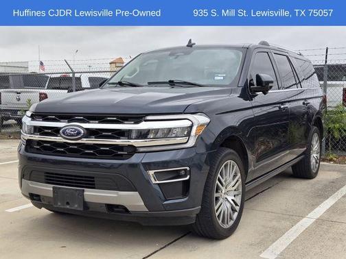 Blue Metallic 2024 Ford Expedition Max Limited
