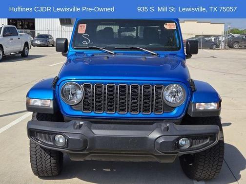 Hydro Blue Pearlcoat 2025 Jeep Gladiator Sport