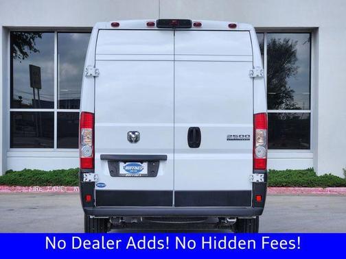 Bright White Clearcoat 2025 RAM ProMaster 2500 High Roof