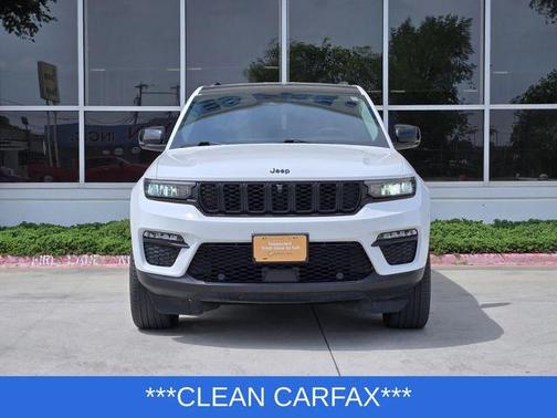 Bright White Clearcoat 2023 Jeep Grand Cherokee Limited