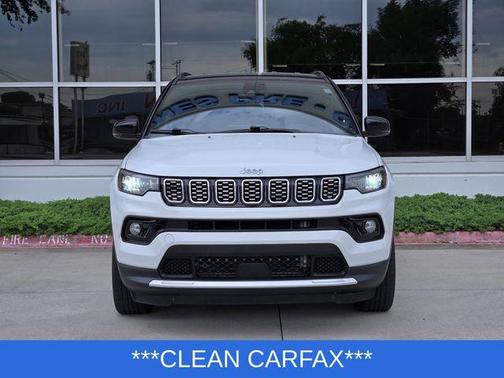 Bright White Clearcoat 2025 Jeep Compass Limited
