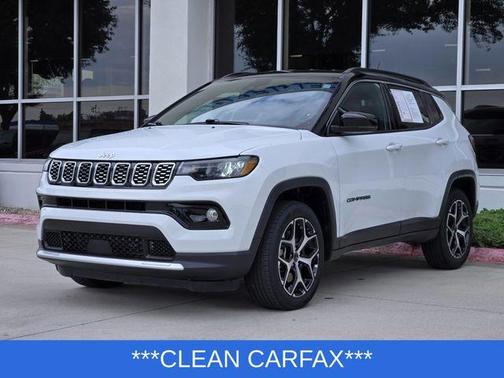Bright White Clearcoat 2025 Jeep Compass Limited
