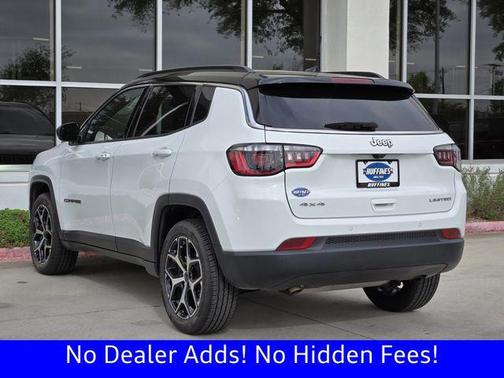 Bright White Clearcoat 2025 Jeep Compass Limited