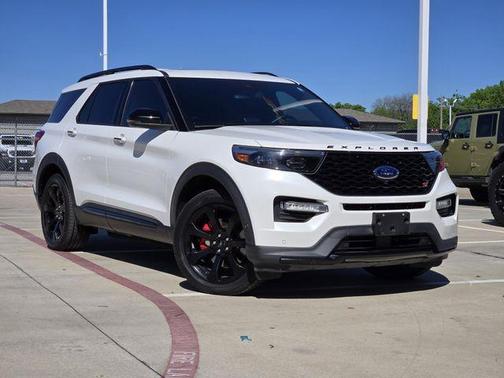 White 2020 Ford Explorer ST