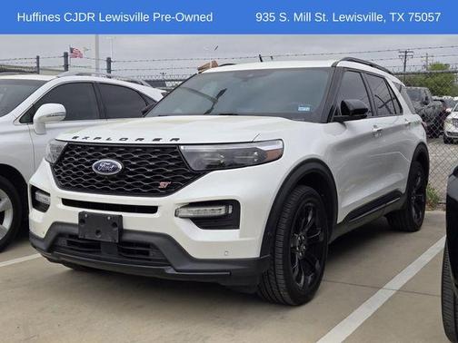 White 2020 Ford Explorer ST