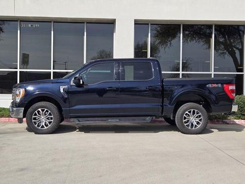 Blue Metallic 2022 Ford F-150 Lariat