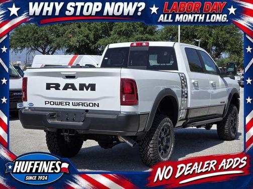 Bright White Clearcoat 2026 RAM 2500 Rebel/Power Wagon