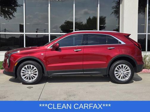 Radiant Red 2024 Cadillac XT4 Luxury