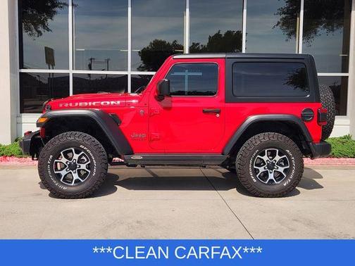 Firecracker Red Clearcoat 2020 Jeep Wrangler Rubicon