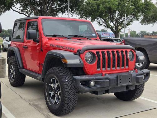 Firecracker Red Clearcoat 2020 Jeep Wrangler Rubicon