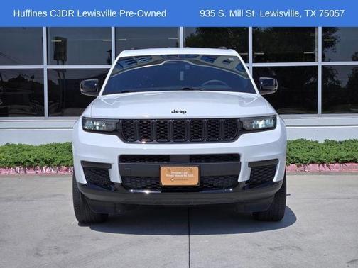 Bright White Clearcoat 2023 Jeep Grand Cherokee L Laredo