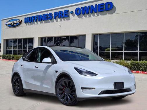White 2022 Tesla Model Y Performance