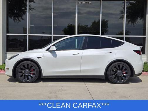White 2022 Tesla Model Y Performance