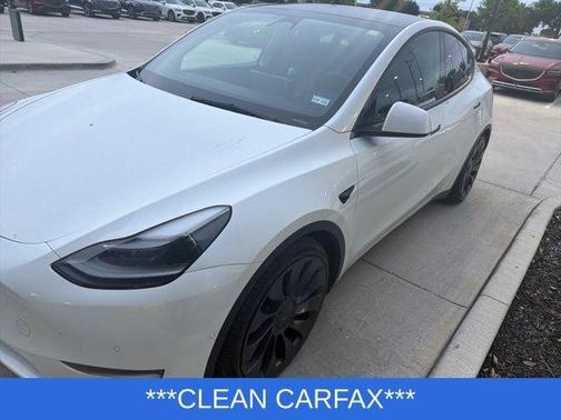 White 2022 Tesla Model Y Performance