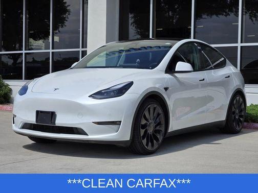 White 2022 Tesla Model Y Performance
