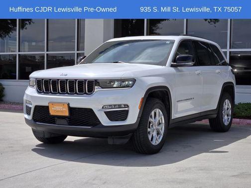 Bright White Clearcoat 2023 Jeep Grand Cherokee Limited