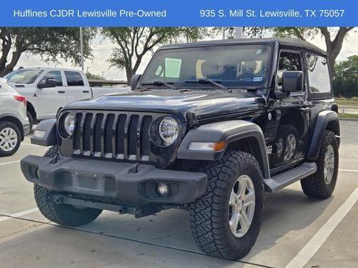 Black Clearcoat 2019 Jeep Wrangler Sport