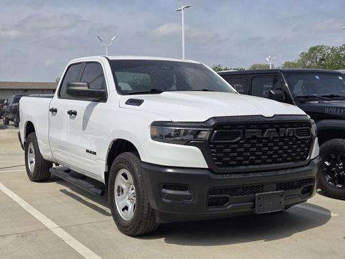 Bright White Clearcoat 2025 RAM 1500 Tradesman