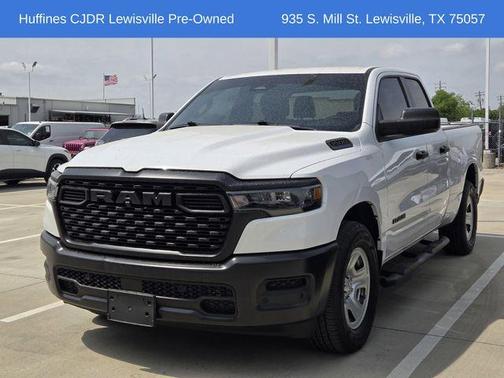 Bright White Clearcoat 2025 RAM 1500 Tradesman