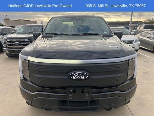 Black Metallic 2024 Ford F-150 Lightning Flash