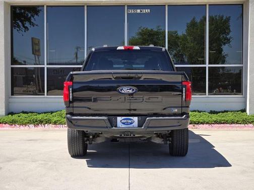 Black Metallic 2024 Ford F-150 Lightning Flash