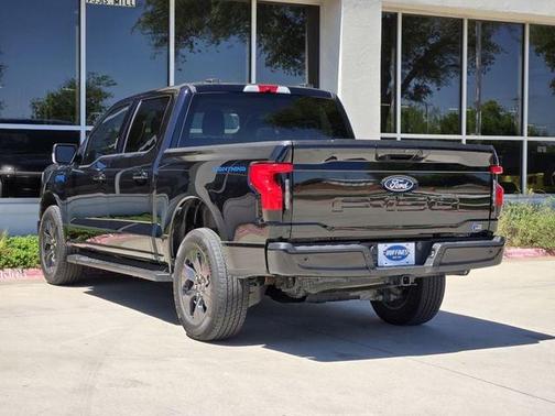 Black Metallic 2024 Ford F-150 Lightning Flash